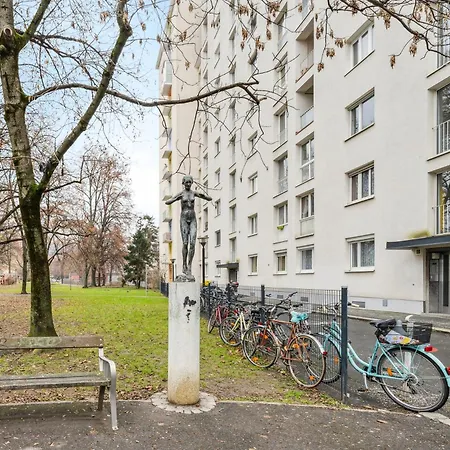 Zentrales Park-Side Apartment - 2Br - Free Parking - 2 Balkone Apartman Graz