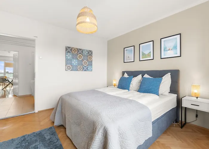 Apartament Zentral Und Ruhig Am Park - 2br - Gratis Parken - 2 Balkone