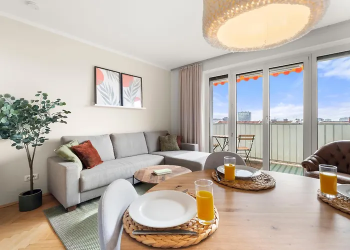 Zentrales Park-side - 2br - Free Parking - 2 Balkone Graz