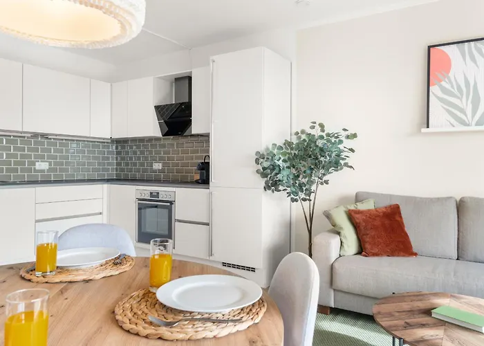 Zentral Und Ruhig Am Park - 2br - Gratis Parken - 2 Balkone Apartament