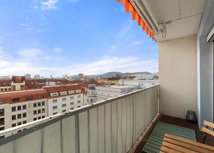 Zentral Und Ruhig Am Park - 2br - Gratis Parken - 2 Balkone * Graz